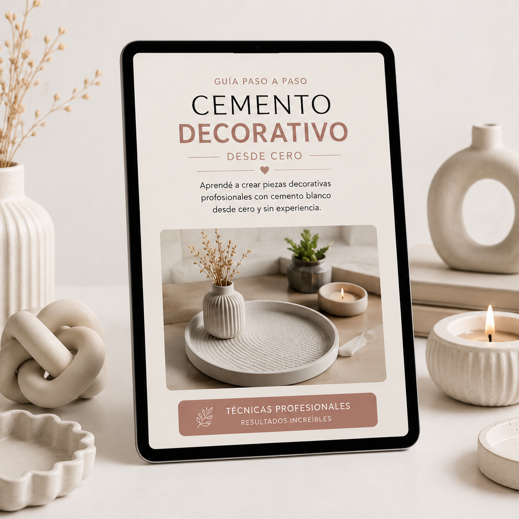 El Arte del Cemento Decorativo