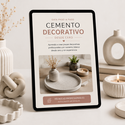 El Arte del Cemento Decorativo